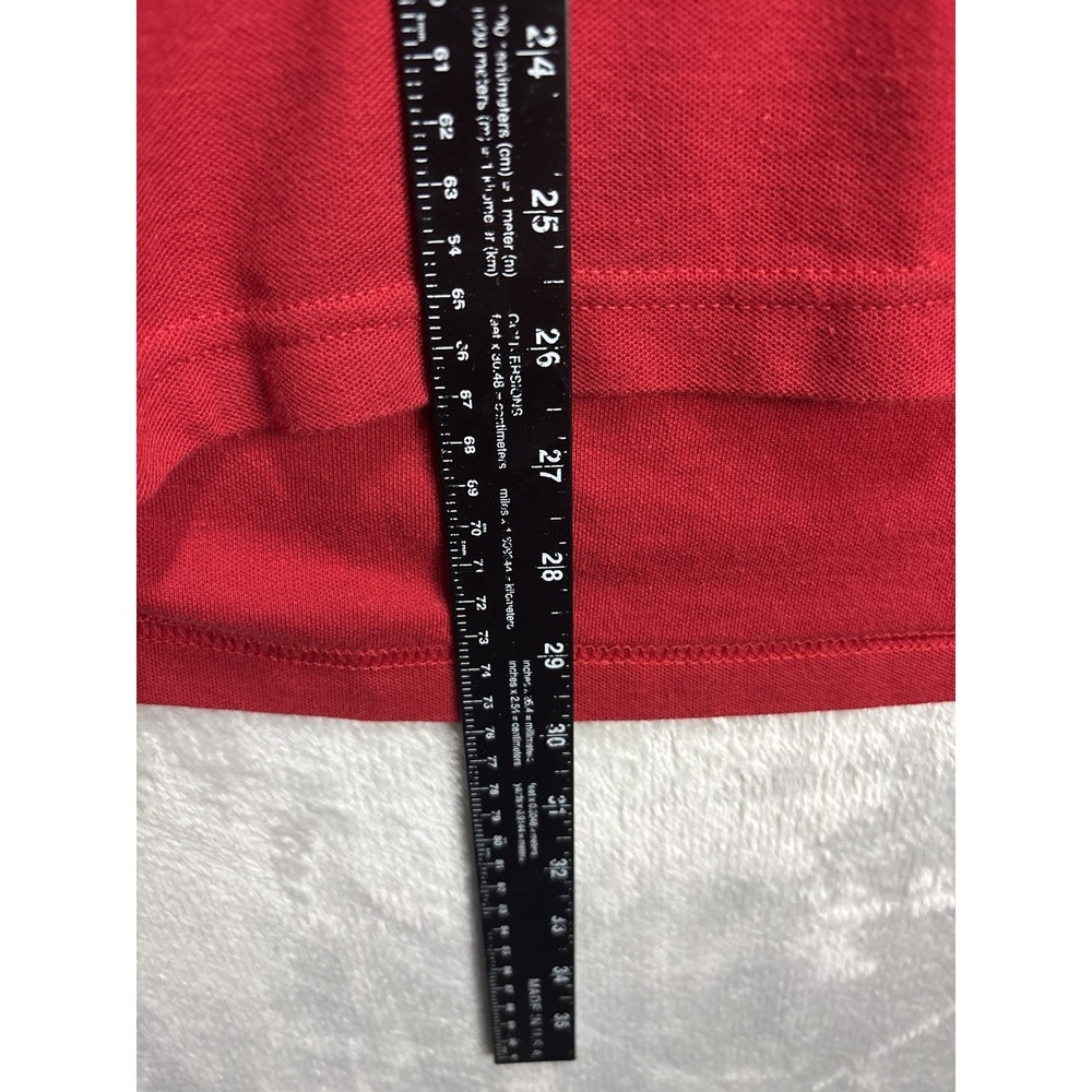 Vintage John Deere Red Polo Shirt XL embroidered - Picture 4 of 6